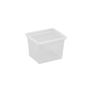 Basic Box 3.5L small storage box made of translucent material which gives a perfect overview of what is inside.