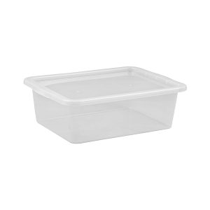 Basic Box Bed Box 30L storage box made of translucent material which gives a perfect overview of what is inside. Its size makes it perfect for storing medium to larger sized items under the bed.