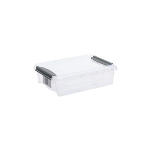 Probox 8L storage box made of translucent material. It is part of premium series of stackable storage solutions with a modern design.