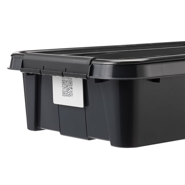 The Probox Recycle Bedroller 31L is part of a premium series of storage containers. The box comes with a QR tag compatible with the BoxPointer app.
