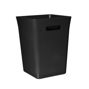 Avedøre 15L rubbish bin which is part of modular waste management system. Bin is in a black color, can be extended with an instert on hang on bracket.