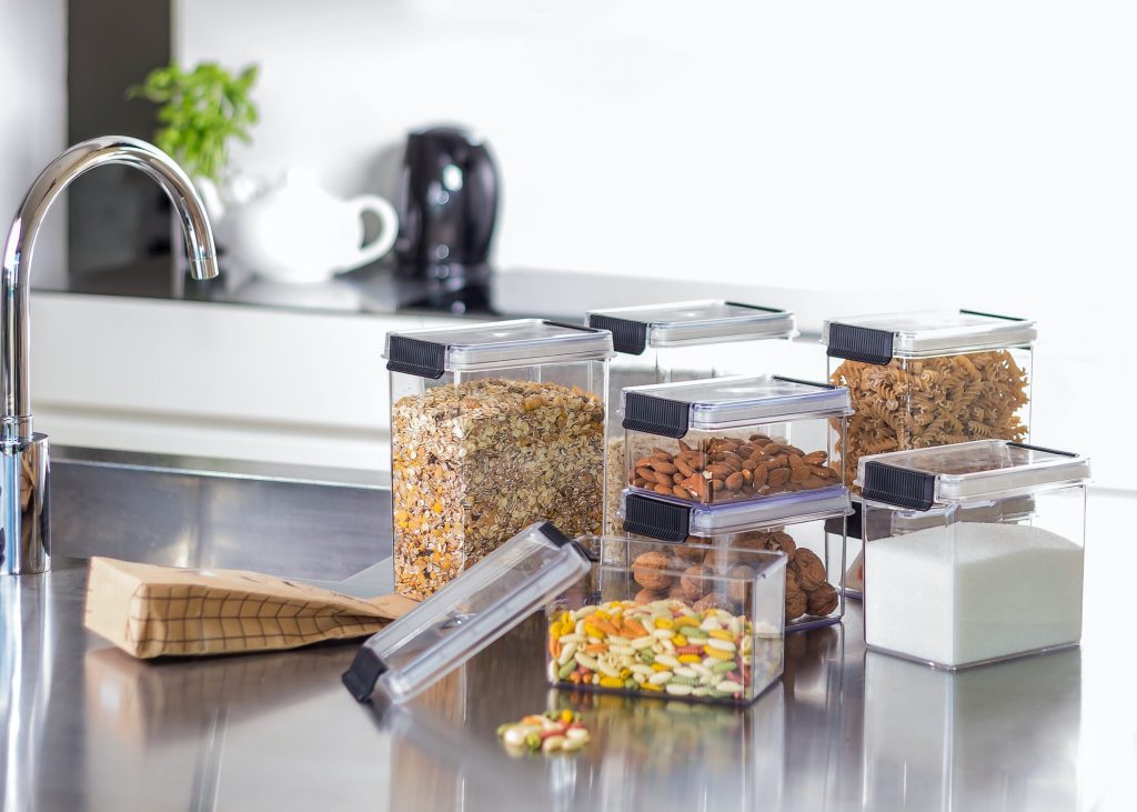 Food Storage category includes to-go lunch boxes, dry plastic food containers like presented Olso series, freezer boxes, and food containers for storing in the fridge, freezer and microwave