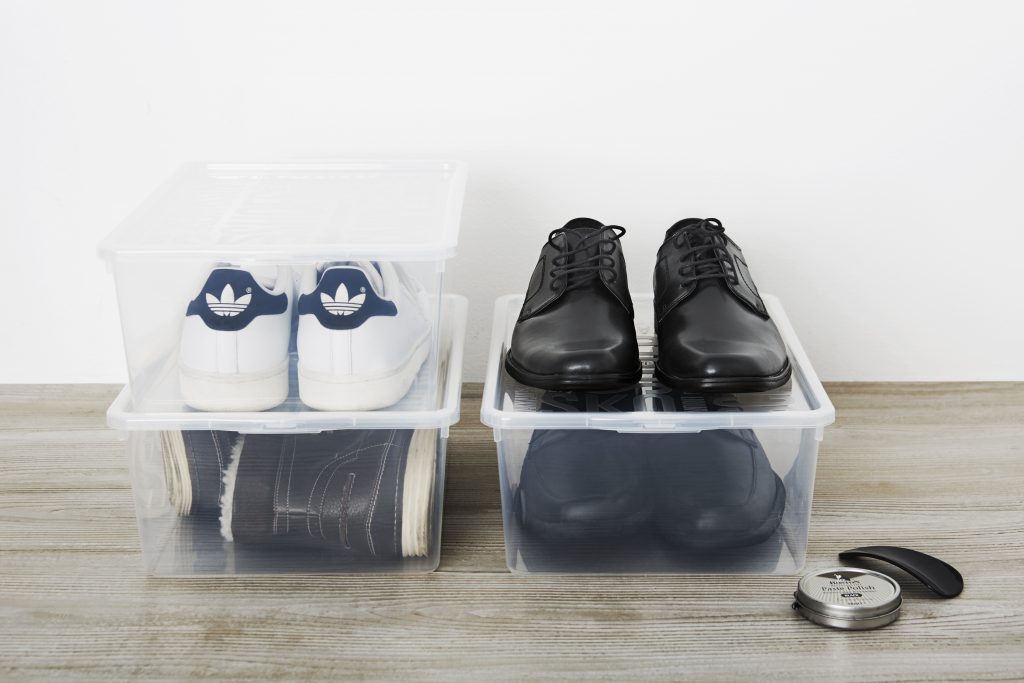 Clear shoe storage boxes on sale ikea